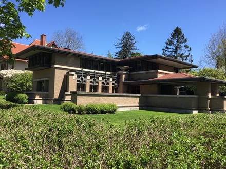 Meyer May House Exterior from 450 Madison Street Corner